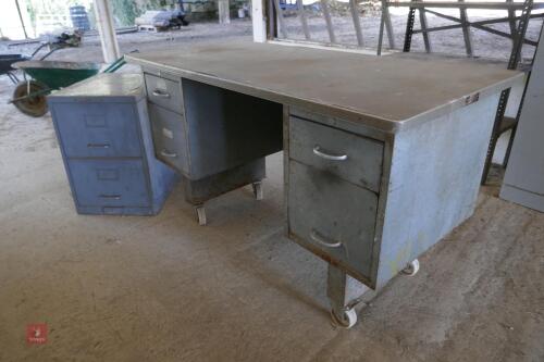 METAL WORKSHOP DESK