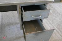 METAL WORKSHOP DESK - 2