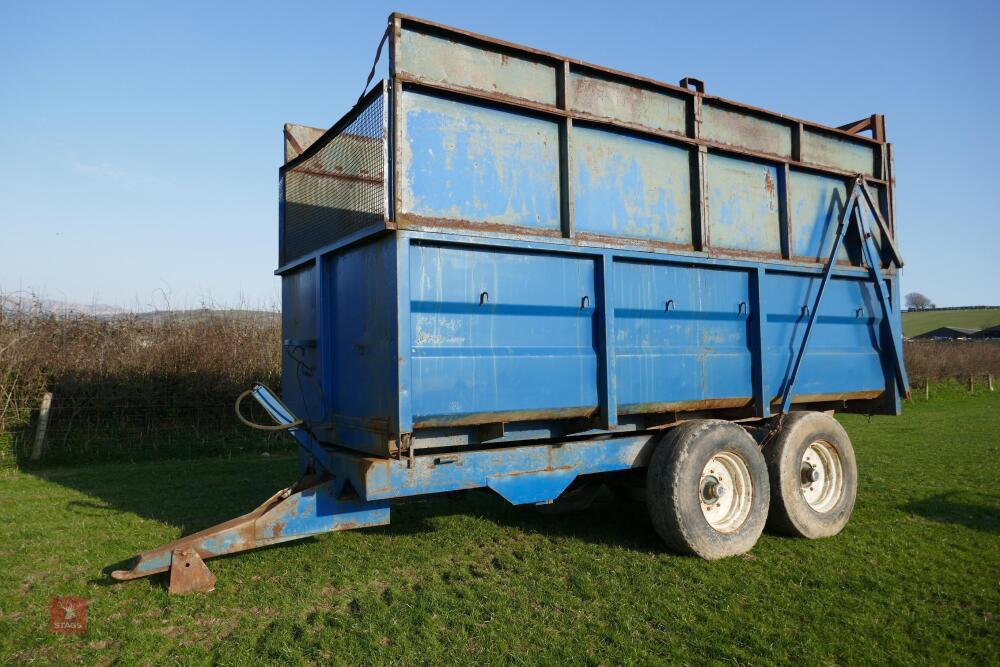 11T TWIN AXLE SILAGE/GRAIN TRAILER