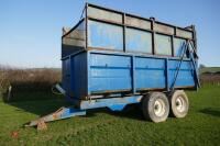 11T TWIN AXLE SILAGE/GRAIN TRAILER