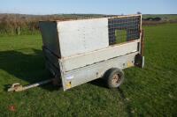 IFOR WILLIAMS SINGLE AXLE P6 CONVERTED TRAILER