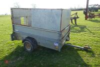 IFOR WILLIAMS SINGLE AXLE P6 CONVERTED TRAILER - 4