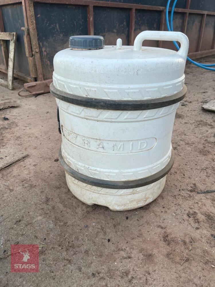 CARAVAN WATER BARREL