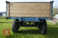 10FT X 6FT HYDRAULIC TIPPING TRAILER - 12