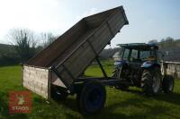 10FT X 6FT HYDRAULIC TIPPING TRAILER - 26