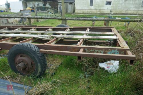 SINGLE AXLE BALE TRAILER