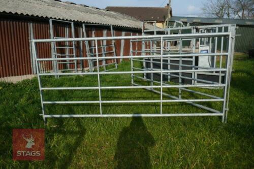 2 10FT X 5FT GALV CATTLE HURDLES