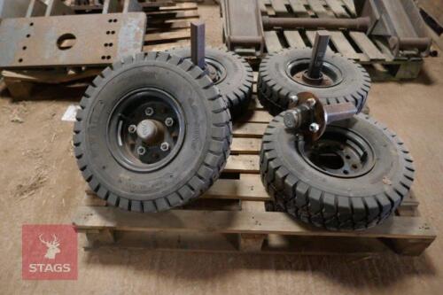 4 FAD STUBB AXLES