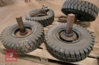 4 FAD STUBB AXLES - 6