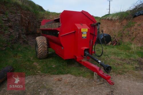 2017 HI-SPEC 1000 FYM DUNG SPREADER