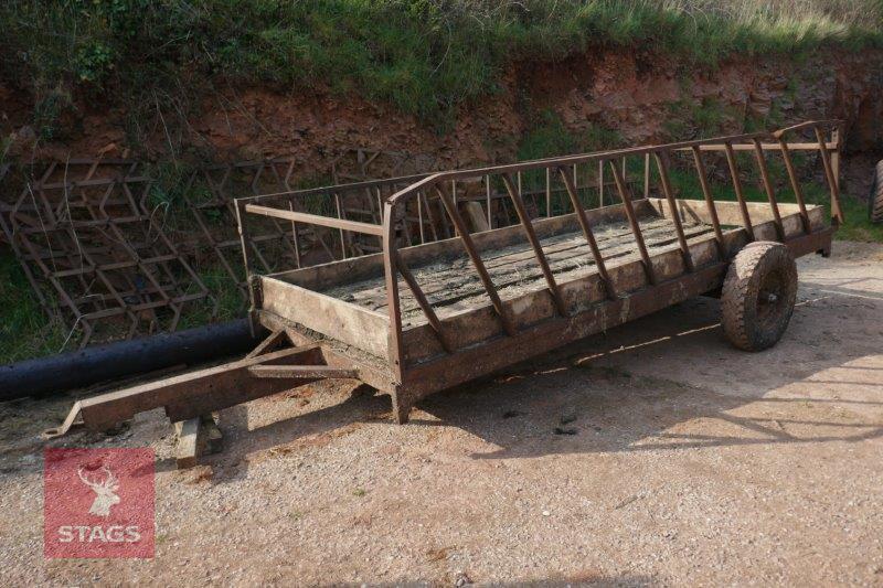 14FT X 6FT CATTLE FEED TRAILER