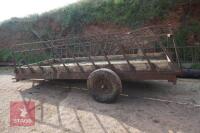 14FT X 6FT CATTLE FEED TRAILER - 9