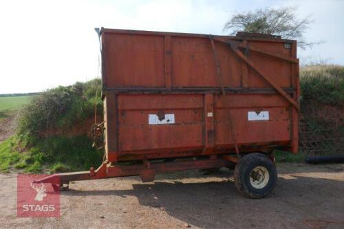 GRIFFITHS GT65 SILAGE TRAILER