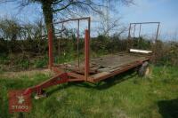 19FT SINGLE AXLE BALE TRAILER