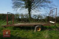 19FT SINGLE AXLE BALE TRAILER - 4