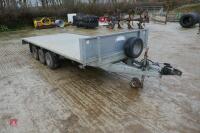 GRAHAM EDWARDS 14FT TRI-AXLE TRAILER - 2