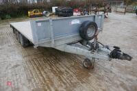 GRAHAM EDWARDS 14FT TRI-AXLE TRAILER - 4