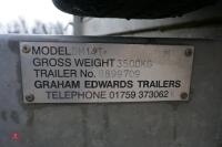 GRAHAM EDWARDS 14FT TRI-AXLE TRAILER - 16