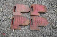 4 25KG MF FRONT TRACTOR WEIGHTS - 3