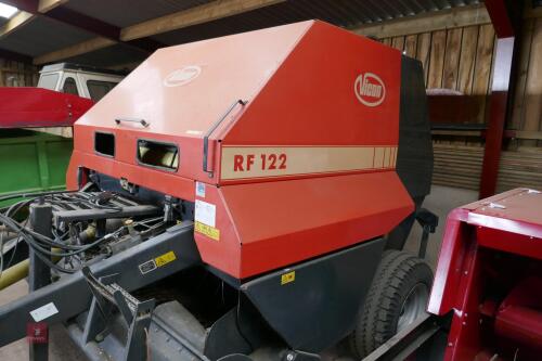 2003 VICON RF122 ROUND BALER