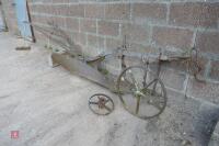 RANSOMES VINTAGE HORSE DRAWN PLOUGH - 5