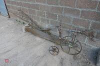 RANSOMES VINTAGE HORSE DRAWN PLOUGH - 6