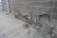 RANSOMES VINTAGE HORSE DRAWN PLOUGH - 7