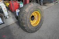 6 STUD 12.5/80-15.3 TRAILER WHEEL & TYRE - 2