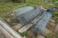 10 STAKES, BARBED & STOCK WIRE - 3