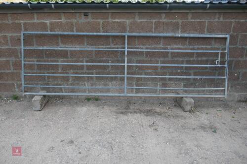 12FT GALVANISED FIELD GATE