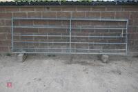 12FT GALVANISED FIELD GATE