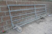 12FT GALVANISED FIELD GATE - 2