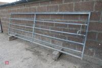 12FT GALVANISED FIELD GATE - 3