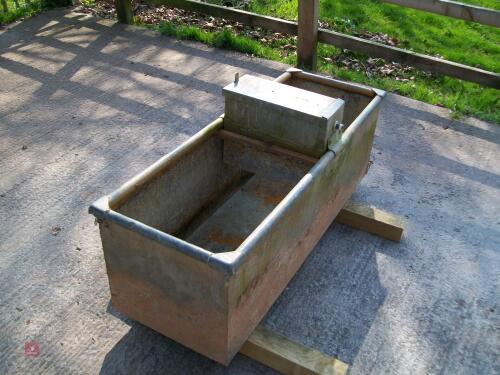 4' GALVANISED WATER TROUGH