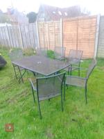 OUTSIDE GARDEN DINING SET - 2