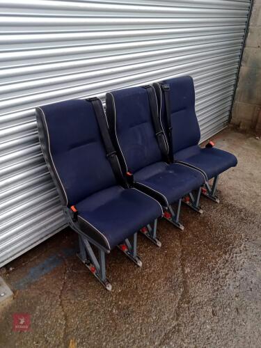 3 CREW CAB VAN SEATS