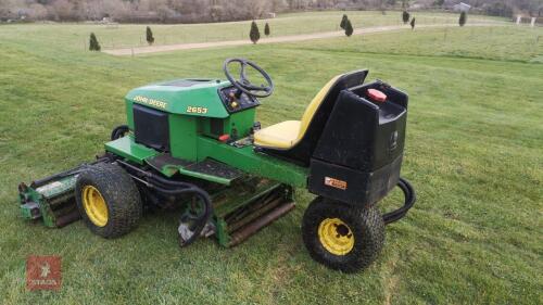 JOHN DEERE 2653 DIESEL TRIPLE 3WD MOWER