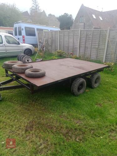 IFOR WILLIAMS 10FT FLAT BED TRAILER