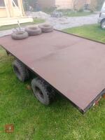 IFOR WILLIAMS 10FT FLAT BED TRAILER - 3