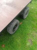 IFOR WILLIAMS 10FT FLAT BED TRAILER - 5