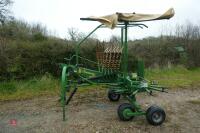 2004 KRONE SWADRO 395 SINGLE ROTOR RAKE - 4