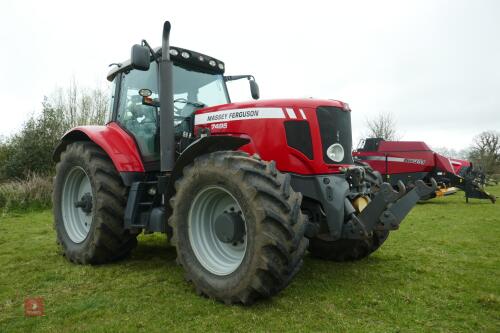 2009 MF DYNA-VT 7495 4WD TRACTOR