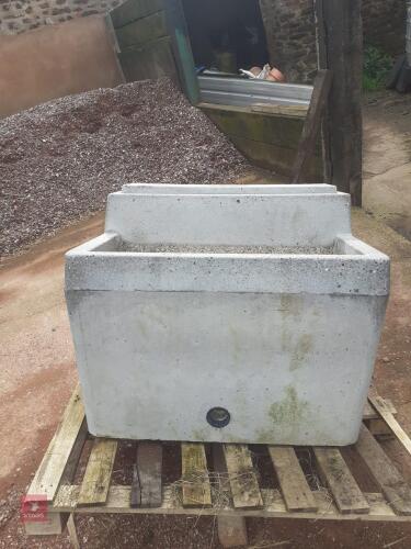 CONCRETE WATER TROUGH