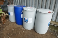 10 X PLASTIC BARRELS (200L) - 2