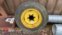 TRAILER TYRE AND WHEEL