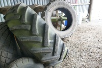 2 x 460/85/R38 TRACTOR TYRES - 4