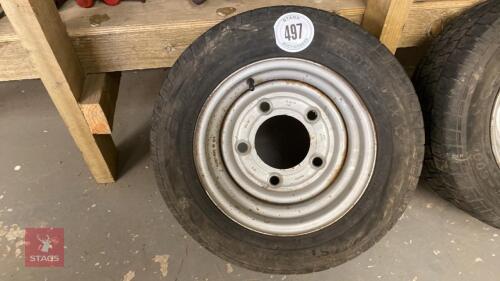 IFOR WILLIAMS 195/60R/12 WHEEL & TYRE