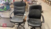 2 OFFICE CHAIRS