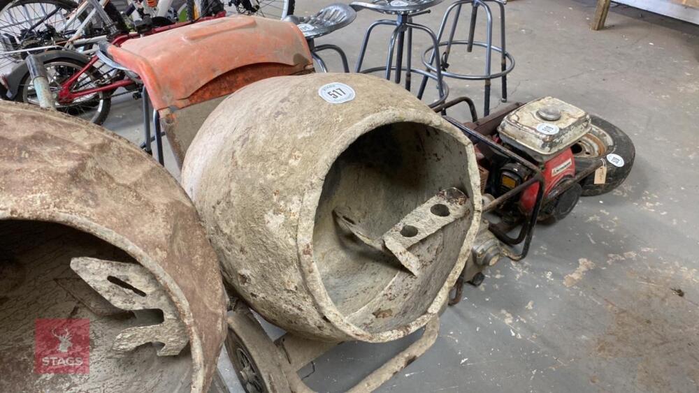 BELLE ENGINE CEMENT MIXER