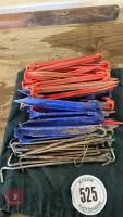 SELECTION OF TENT PEGS - 2